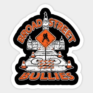 Broad Street Bullies Philadelphia Hockey Art Sticker